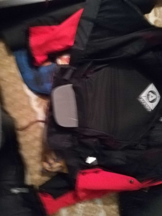 Casaco mota com proteções