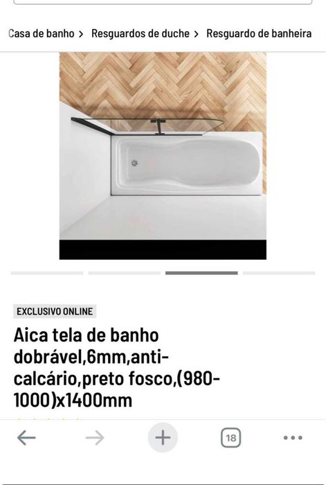Resguardo de banheira