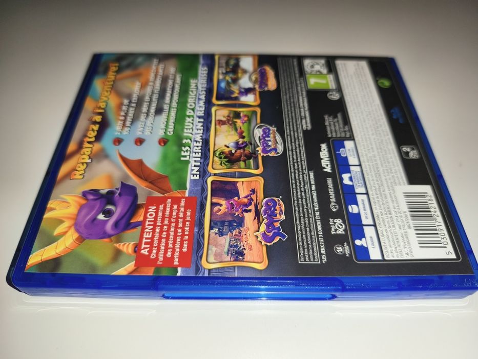 Gra Ps4 Spyro Trilogy PL gry PlayStation 4 Crash lego Sonic Rayman