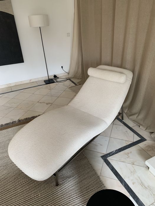 Cadeira de leitura off white