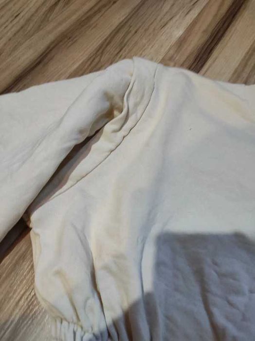 Bluza crop krótka ciepła