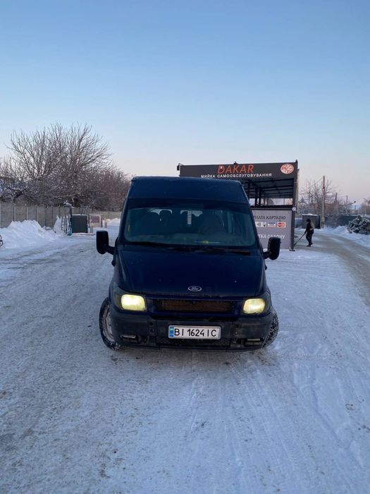 Ford Transit 2.4D 2001. Пасажир. На повному ходу