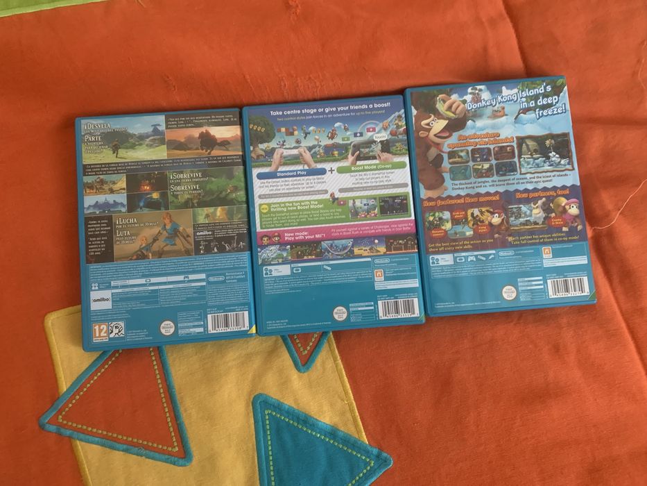 Vendo Bundle Wiiu, Zelda+Donkey Kong+ Super Mario