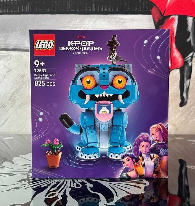 Конструктор LEGO KPop Demon Hunters 72537 Тигр Дерпі та пташка Сассі