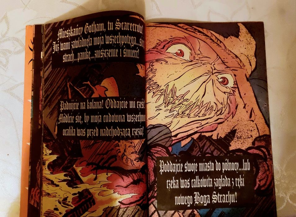 Komiks batman bóg strachu
