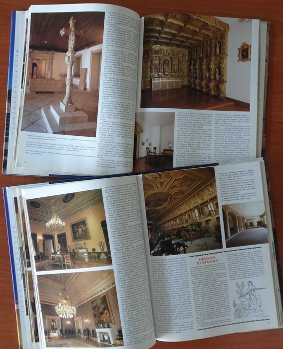 Os Mais Belos Palácios de Portugal (I Volume e II Volume - Completo)