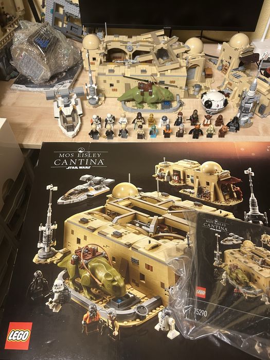 100% повний Lego 75290 Star Wars Mos Eisley Cantina з коробкою та інструкцією