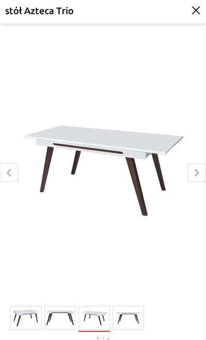 Black Red White meble Azteca Trio