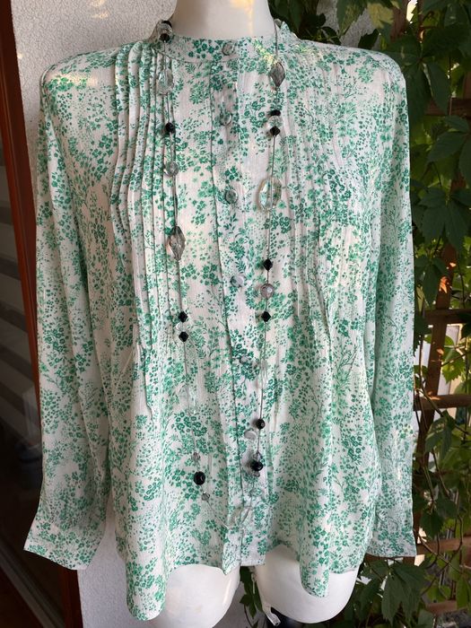 Przepiękna bluzka z wiskozy, marka ICHI, rozmiar S, nowa z metką