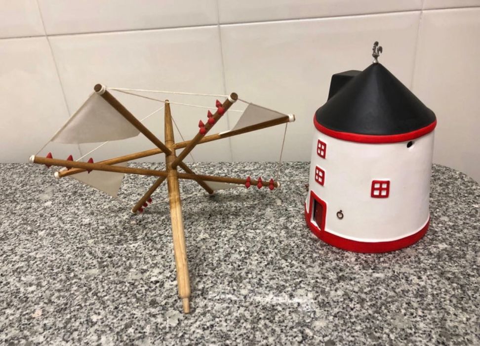 Moinho Decorativo de Cerâmica