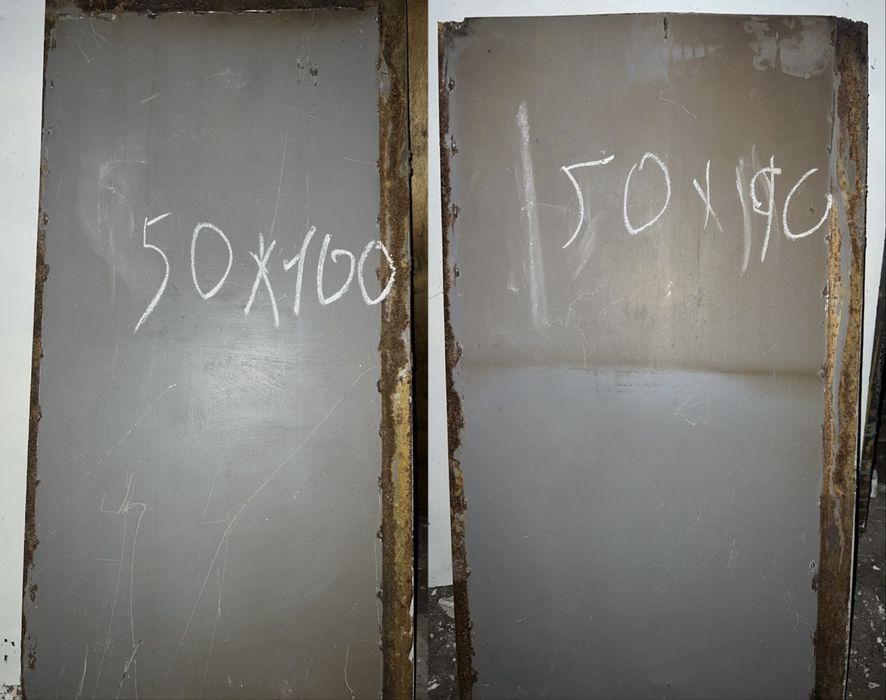 Лист стальной б/у.