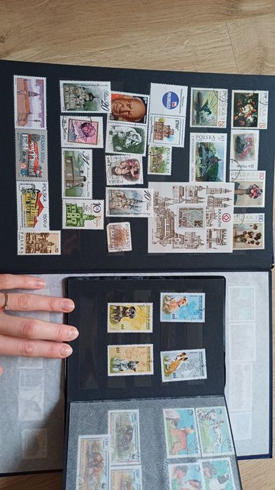 ZESTAW Znaczki Polska Kuba Laos ponad 100 szt
