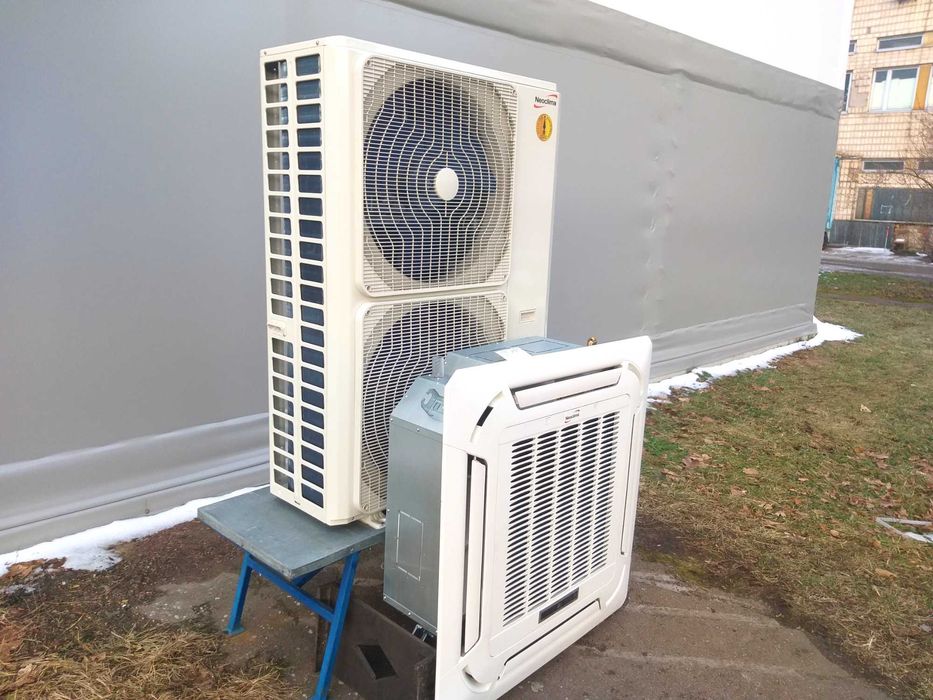 Инверторный касетый кондиционер до 200 м² (-20C°)‼️ NEOCLIMA / Монтаж!