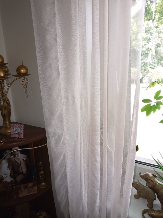 Zasłony ecru 195/135