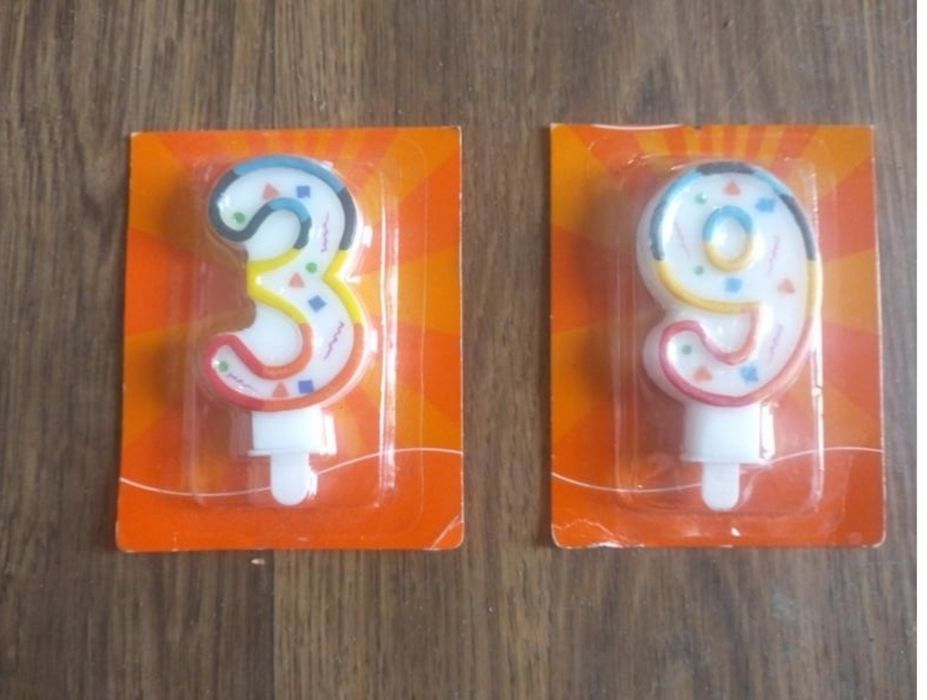 Святкові нові свічки