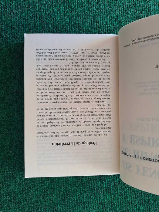 Los Fenómenos de Hipnotismo y Espiritismo - César Lombroso