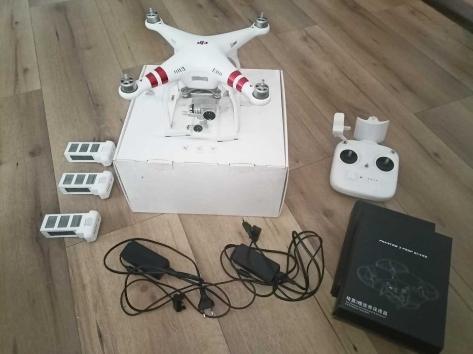 DJI Phantom 3 Standard - 4 baterie