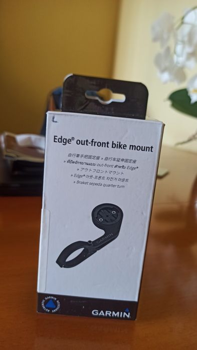 Uchwyt Garmin Edge + uchwyt pod lampke Garmin