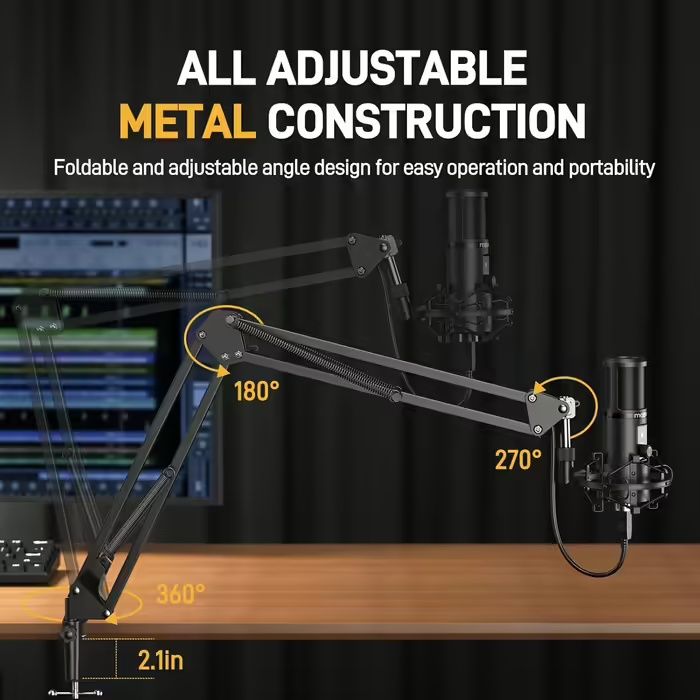 MAONO професіональний мікрофон PM421 + пантограф комплект