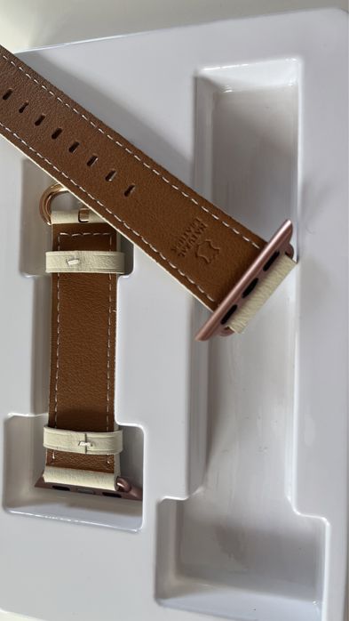 Pasek z naturalnej skóry do Apple Watch 40 mm