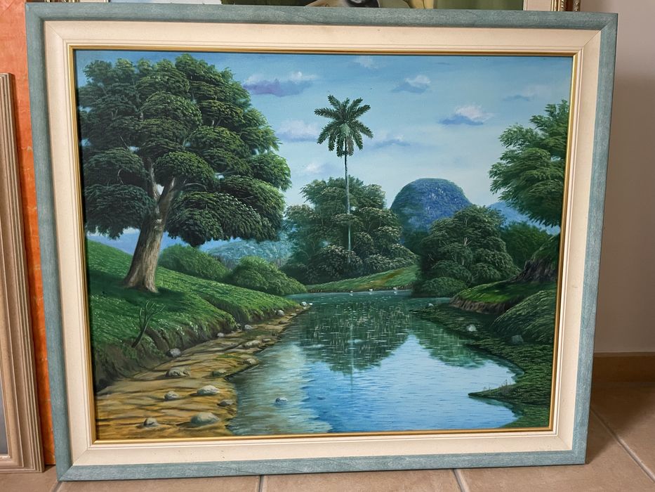 Quadro paisagem natural 85x70cm