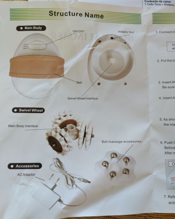 Cellu Tone - Sistema Controlo Anti-Celulite