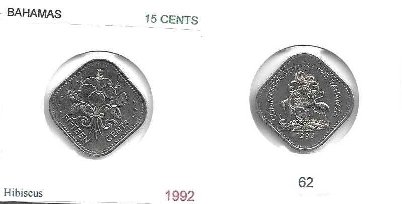 Bahamas - - - - - Moedas
