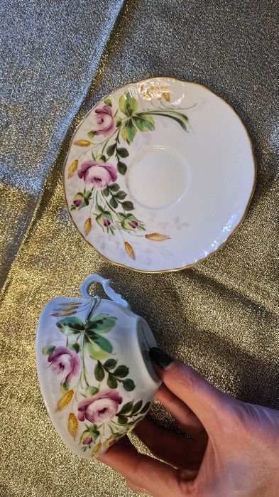 Chávena de chá decorativa