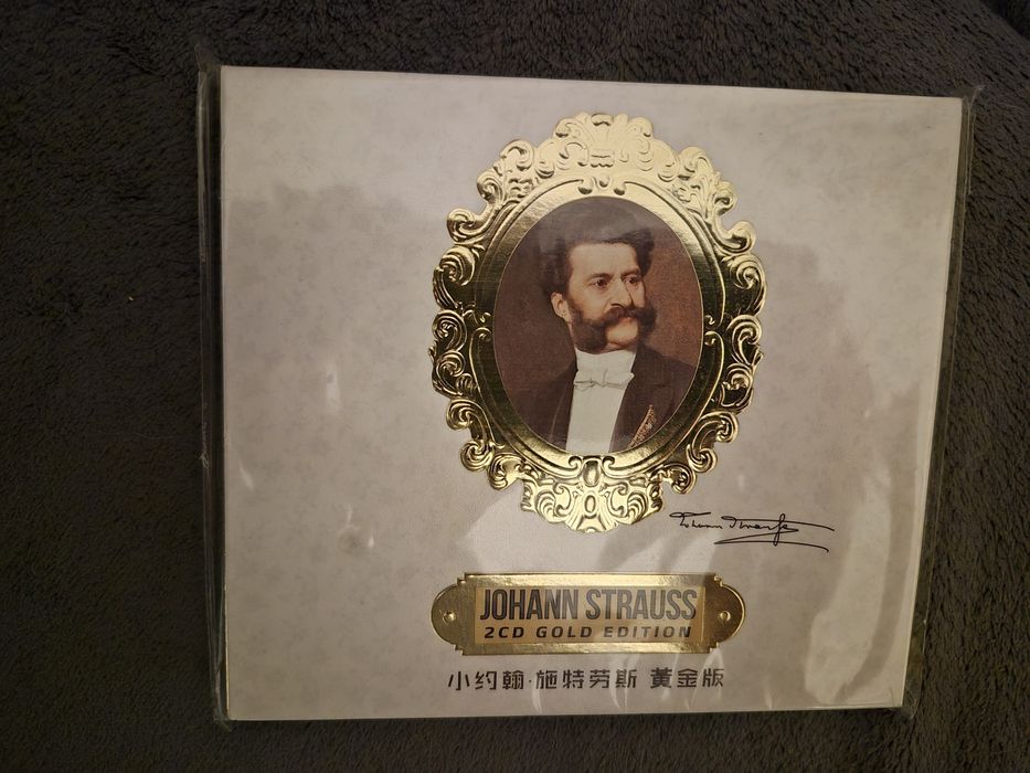 2 x płyta CD , JOHANN STRAUSS ..AND MORE gold edition , nowa w folii