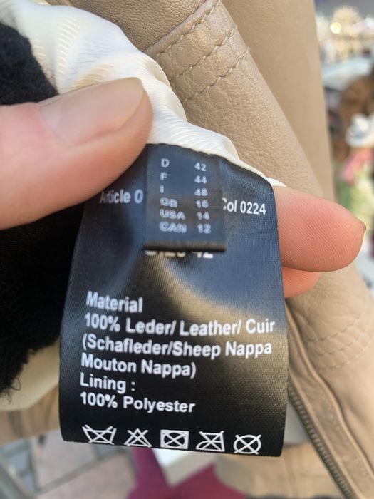 Kurtka more more damska skóra