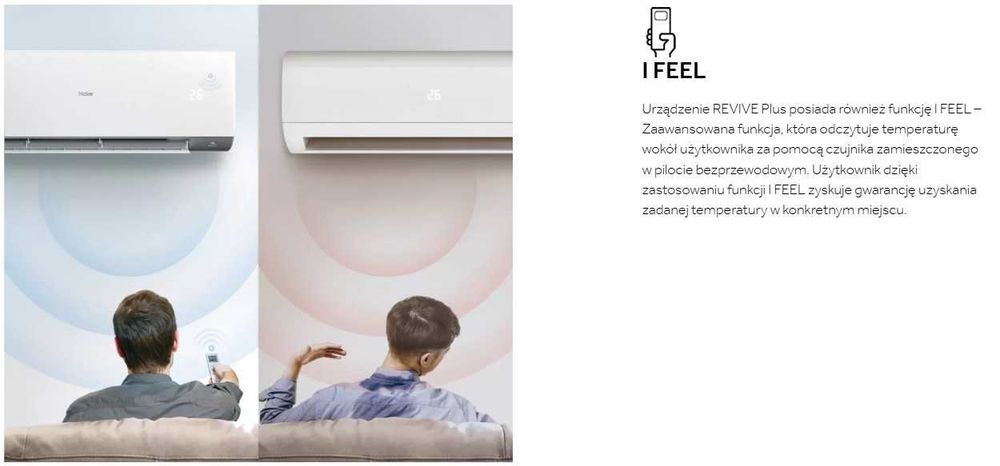 klimatyzacja Haier Revive plus