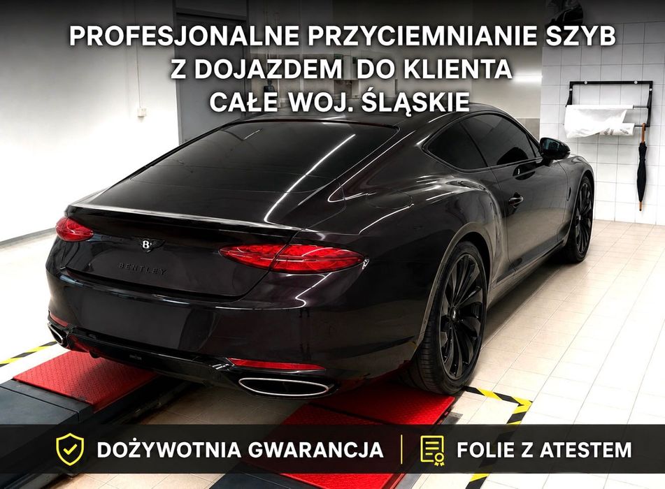 Profesjonalne przyciemnianie szyb z dojazdem, całe woj. śląskie