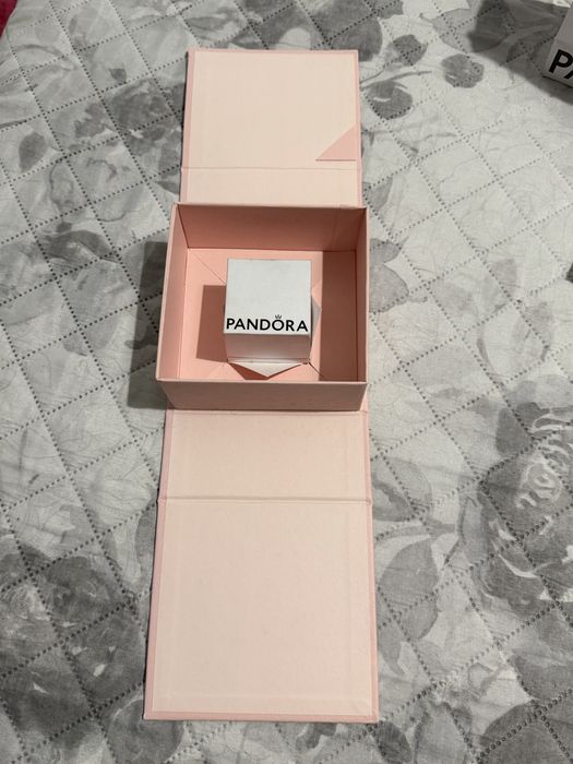 Conjunto Pandora – Pulseira, Colar e Anel de coração