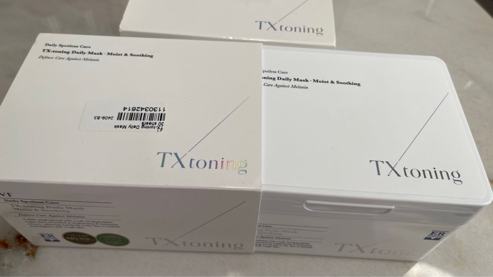 VT TX-Toning Daily Mask (30 Máscaras) – Novo e Original