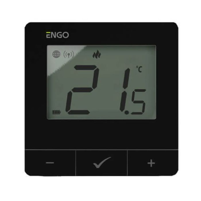 Інтернет Wi-Fi терморегулятор Engo E20i-B, чорний