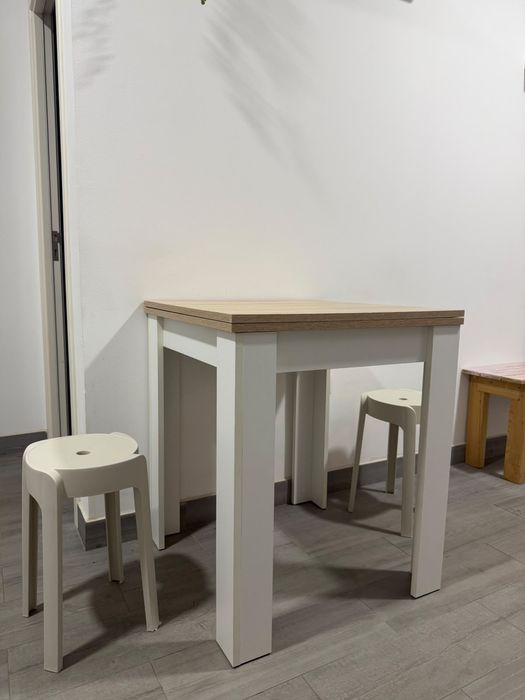 Mesa de jantar extensível
