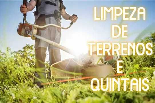 Limpeza e tratamento de terrenos, recolha de resíduos e outros serviços associados.