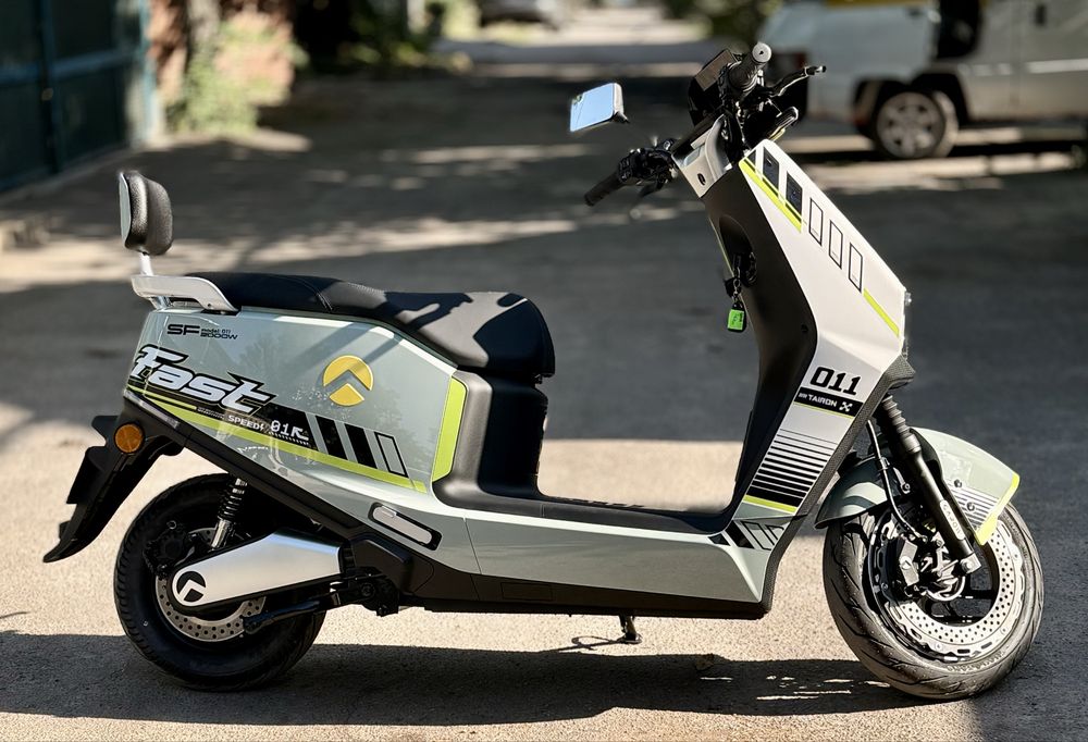 Електроскутер tairon fast, 2000 ват, гарантія, скутер