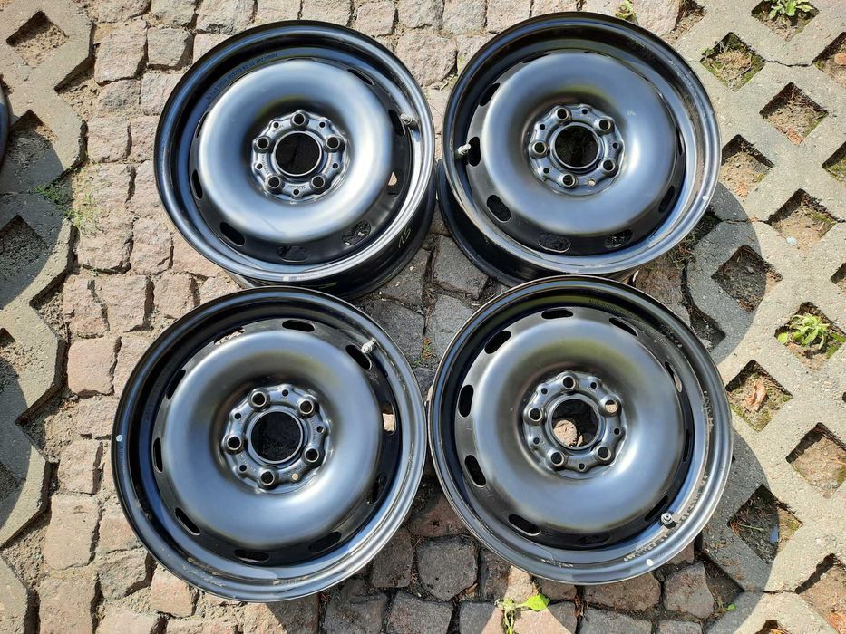 Oryginalne felgi stalowe MINI 15" 5x112x66,6 5,5J ET 46 z czujnikami