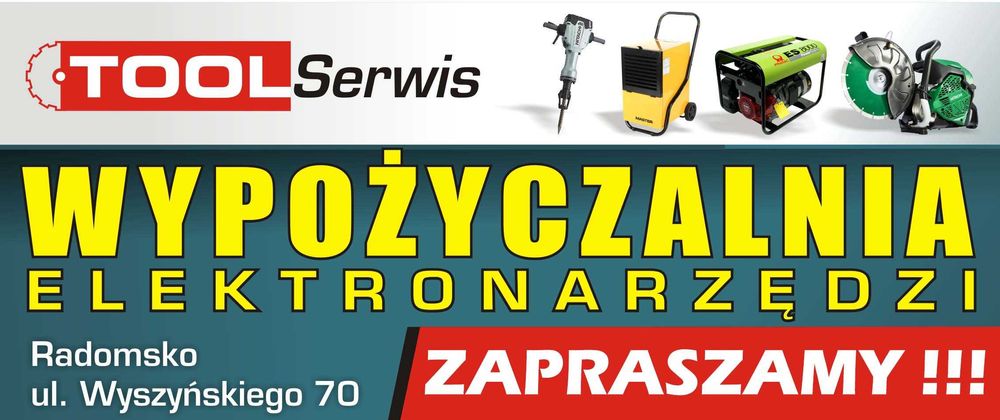Wypożyczalnia Radomsko rębak glebogryzarka wertykulator areator
