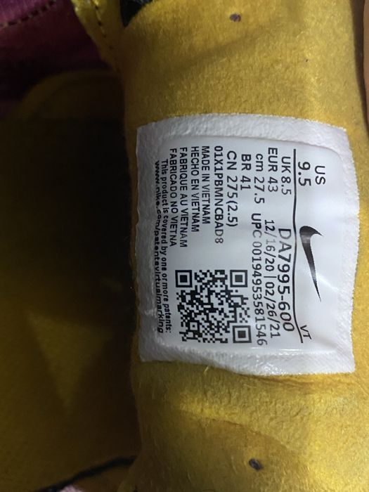 Nike Waffle One DA7995-600 Розмір 42.5