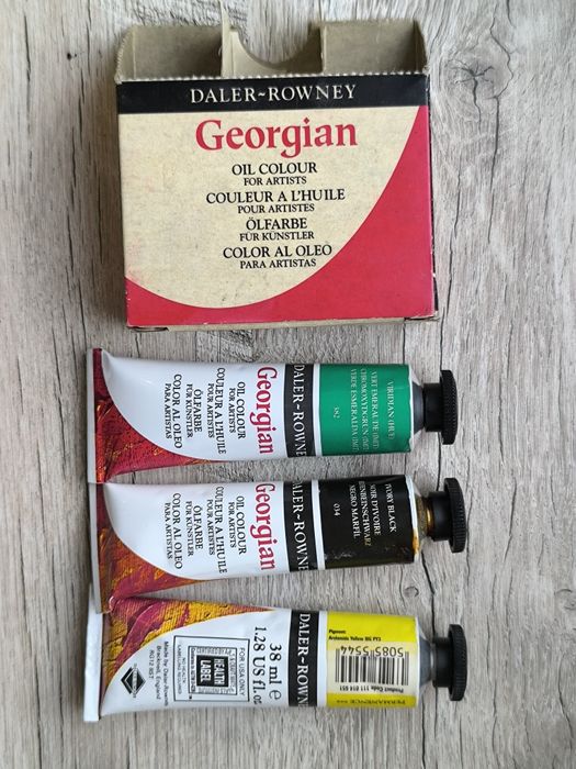 Олійні масляні фарби набір Daler-Rowney / Georgian 38ml