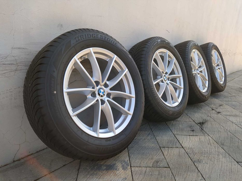Koła aluminiowe 18 BMW X3 X4 G01 G02, 225/60R18 Bridgestone, 2018 rok, 5x112