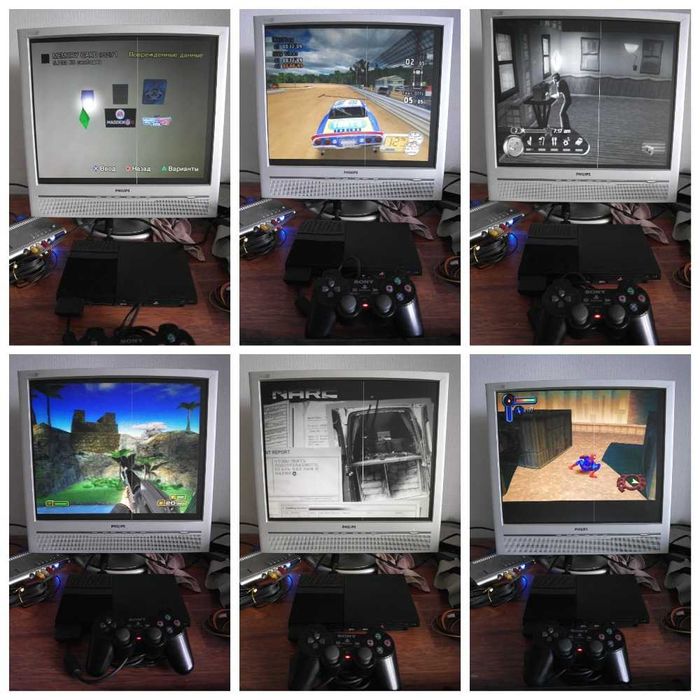 Игровая консоль Sony PlayStation 2 Slim SCPH-90008