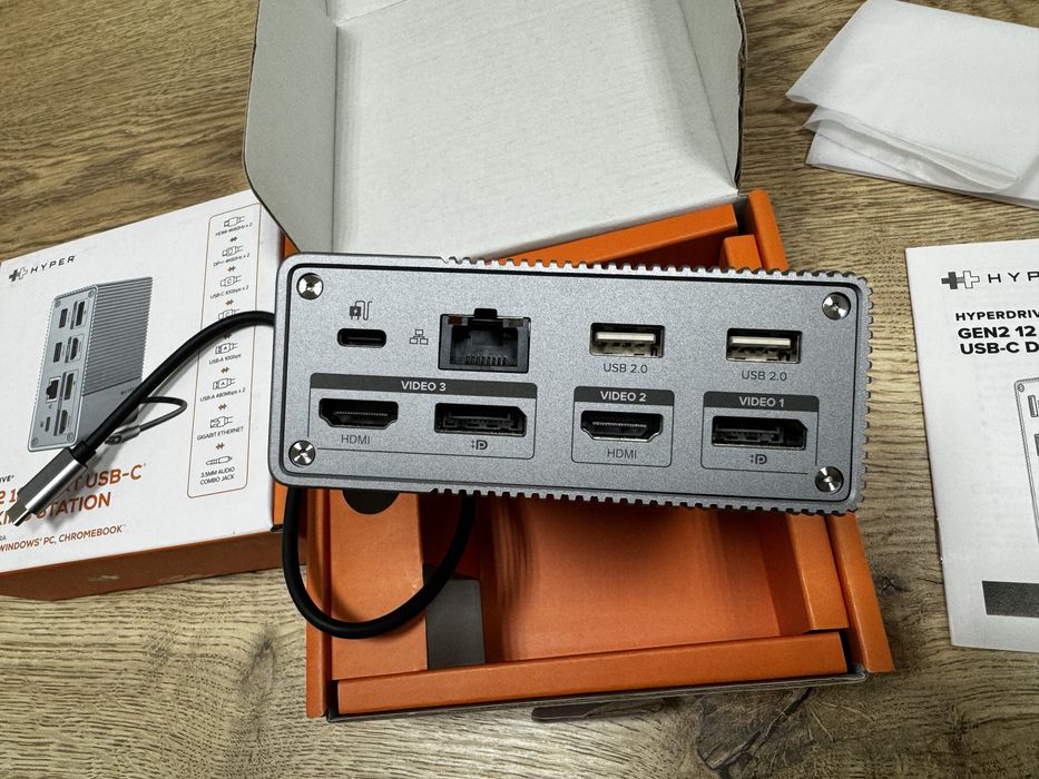 Хаб (док станція) HyperDrive 12-in-1 USB-C Hub Gen2