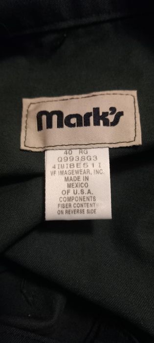 Zielony męskie kombinezon, Mark's, r.L