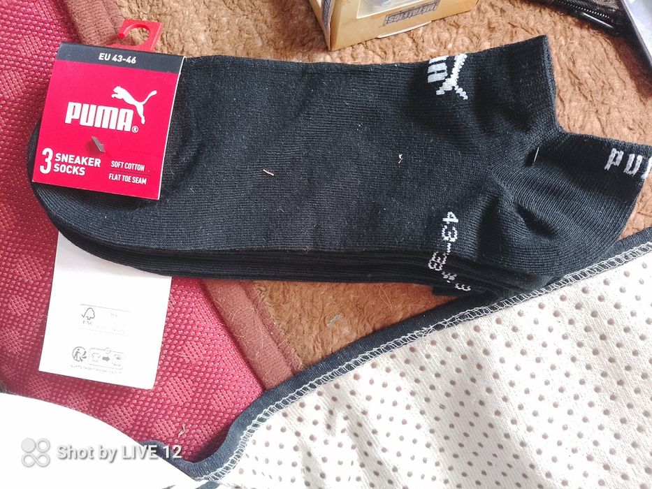 Skarpety stopki Puma 43-46 (3 pary)
