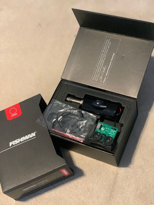 Fishman Matrix Infinity (under saddle Pickup System) — 50€