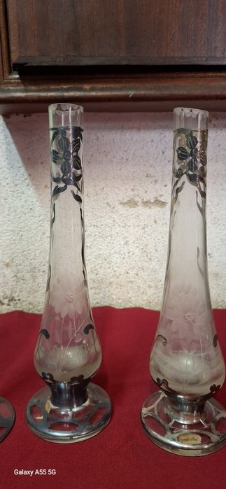 Jarras ou solitários em cristal