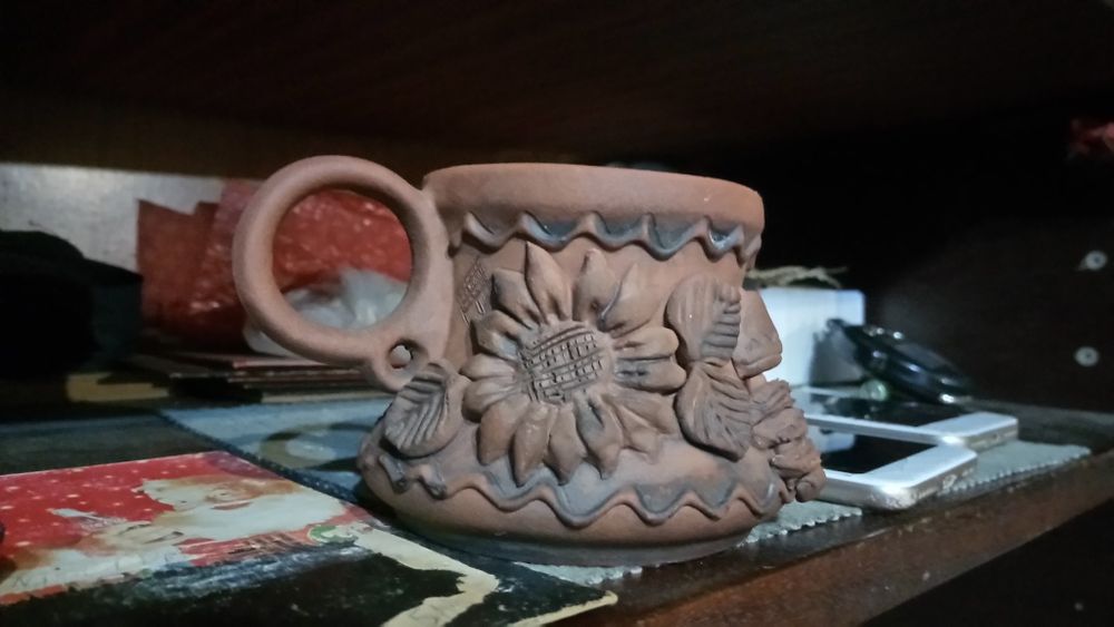 Чашка керамическая б/у.